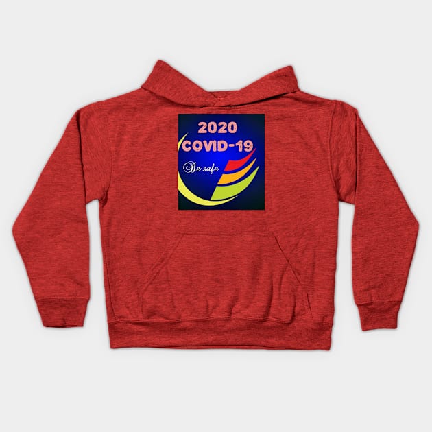 Corona (covid 19) Kids Hoodie by Rivas Teepub Store